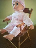 nostalgischer Stuhl für Puppe Puppenstuhl 40 er Jahre Leipzig - Probstheida Vorschau
