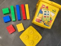 LEGO 2272 DUPLO in gelber Plastikbox + 10831 Zahlenraupe 69 Teile Hessen - Biedenkopf Vorschau