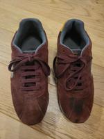 Kangaroos Sneaker (Vintage 90er) weinrot, Rauleder; Gr. 38 Hessen - Ebsdorfergrund Vorschau