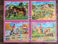 4 Pferde Puzzle ab 3, 34- 45 Teile Pony Ausritt Springreiten Bayern - Augsburg Vorschau