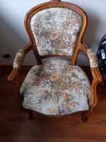 Chippendale Stuhl Sessel mit Armlehne Antik Barock Vintage Nordrhein-Westfalen - Velbert Vorschau