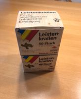 Leistenkrallen 7 mm plus Schrauben fürLeisten von Holzvertäfelung Nordrhein-Westfalen - Bocholt Vorschau