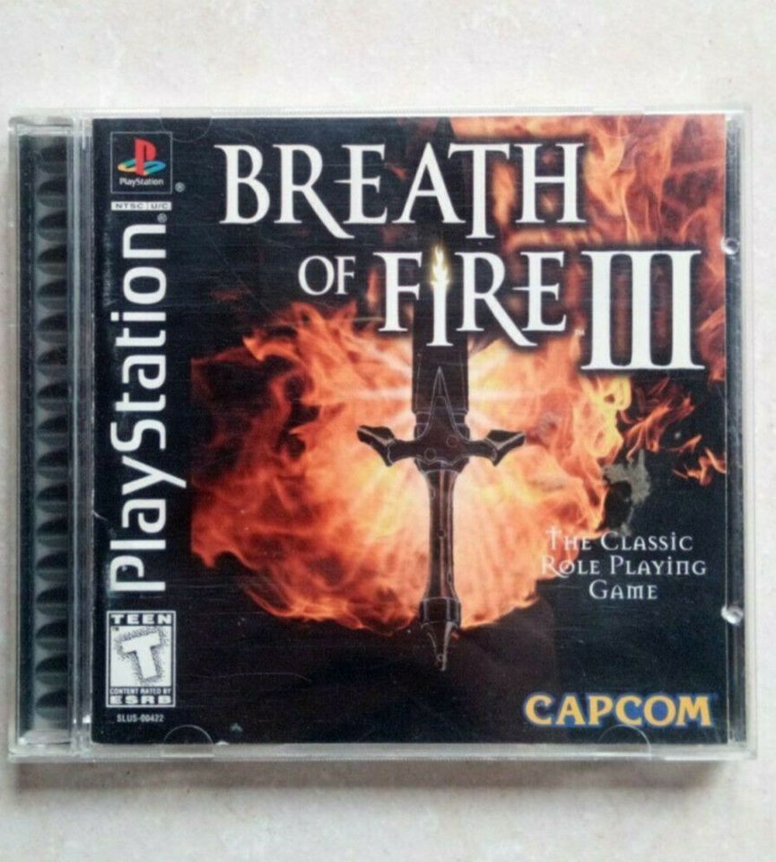 Playstation 1 Spiel: Breath Of Fire lll *rare* CIB in Walheim