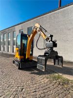 Mieten Minibagger JCB 19C-1 mit Greifer Mehrzweckgreifer Bagger Mieten Leihen Baumaschinen Vermietung Rheinland-Pfalz - Meisenheim Vorschau