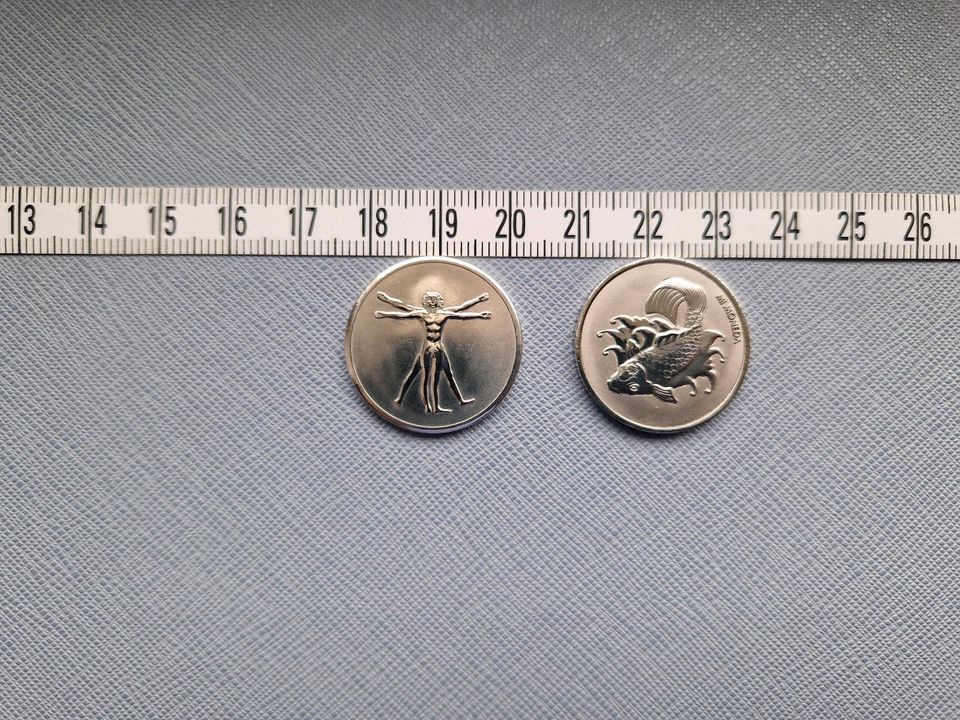 Mi Moneda 925er Silberkette mit Carrier & 2 Inlays in Lünen