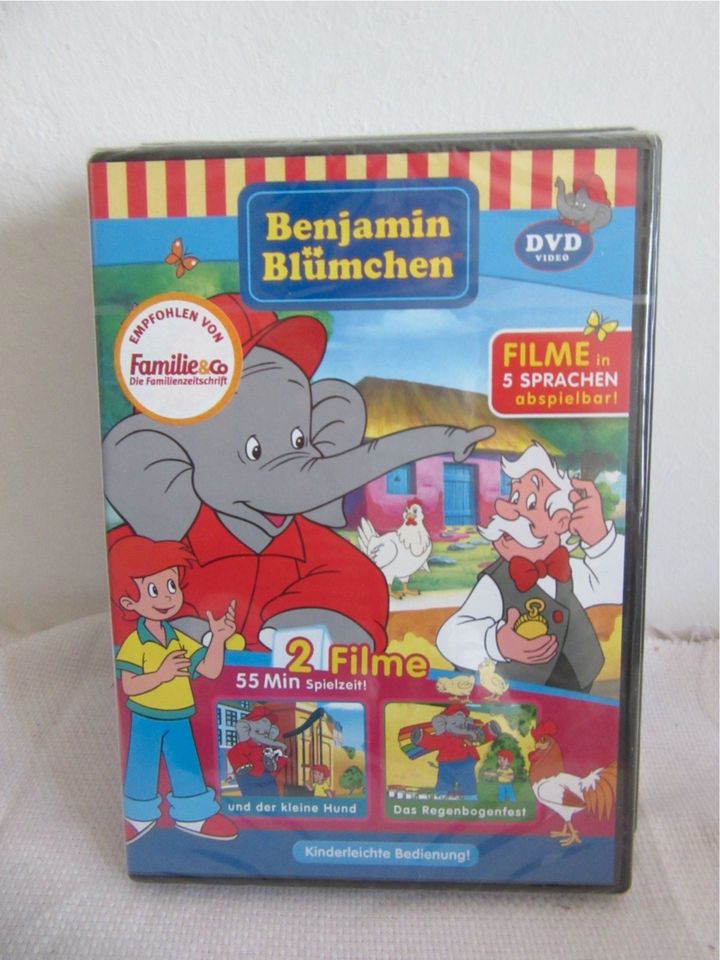 Benjamin Blümchen DVD s & CD´s 15 /16/17/18 OVP Neu in Obing