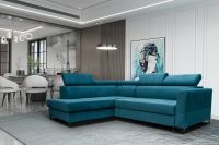 Stylisches Ecksofa mit schwarzem Chrombeinen Brandenburg - Potsdam Vorschau