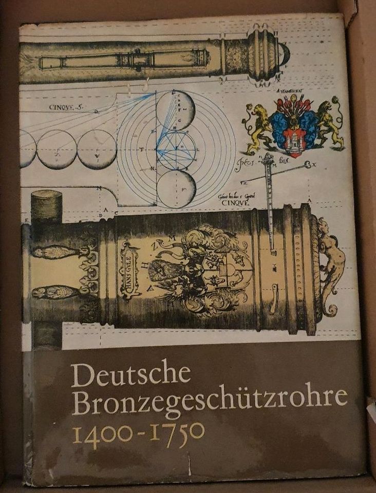 Militaria Deutsche Bronzegeschützrohre 1400-1750 in Uplengen