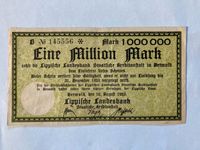 Lippische Landesbank Inflation Mark Geldschein Banknote Bayern - Rosenheim Vorschau