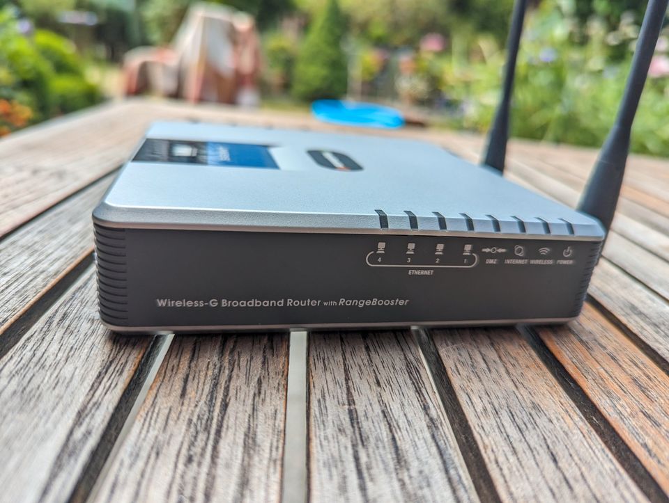 Linksys Wireless-G Broadband Router mit RangeBooster in Hamburg