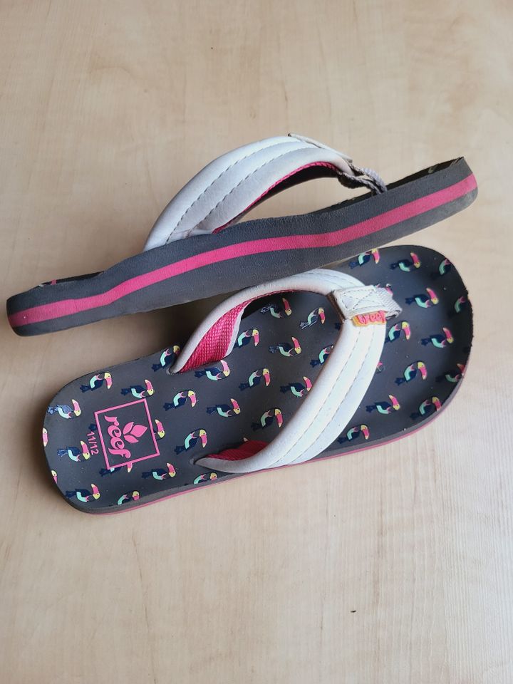 ++ Reef Kids Flip Flops AHI Pelikan Badelatschen Gr.28/29 Top ++ in Blankenfelde