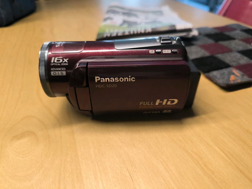 Panasonic Video Kamera HDC-SD20 in Kiel