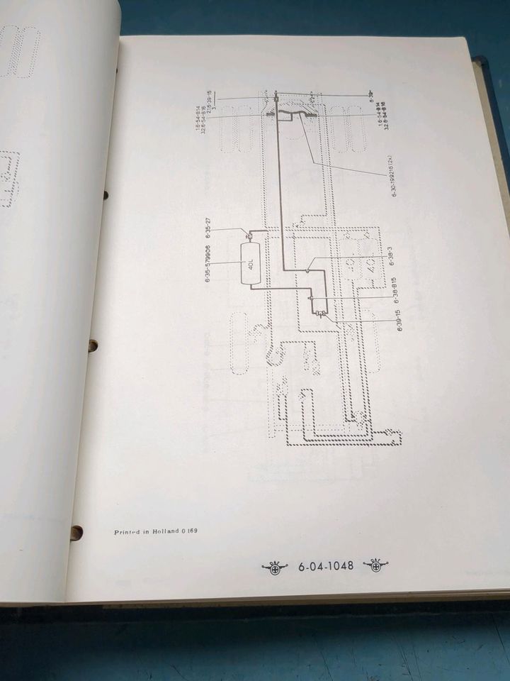 DAF LKW Oldtimer Anhänger Sattel Werkstatt Handbuch Luftplan 3300 in Selters