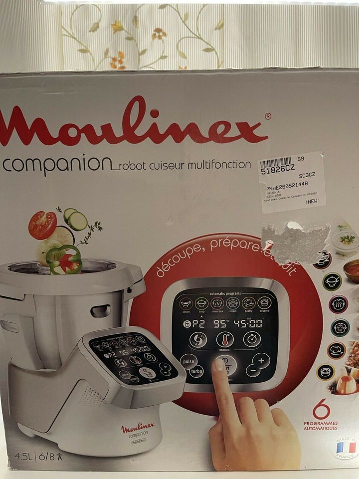 Moulinex HF802AA1 Robot Cuiseur Multifonction Companion – 6