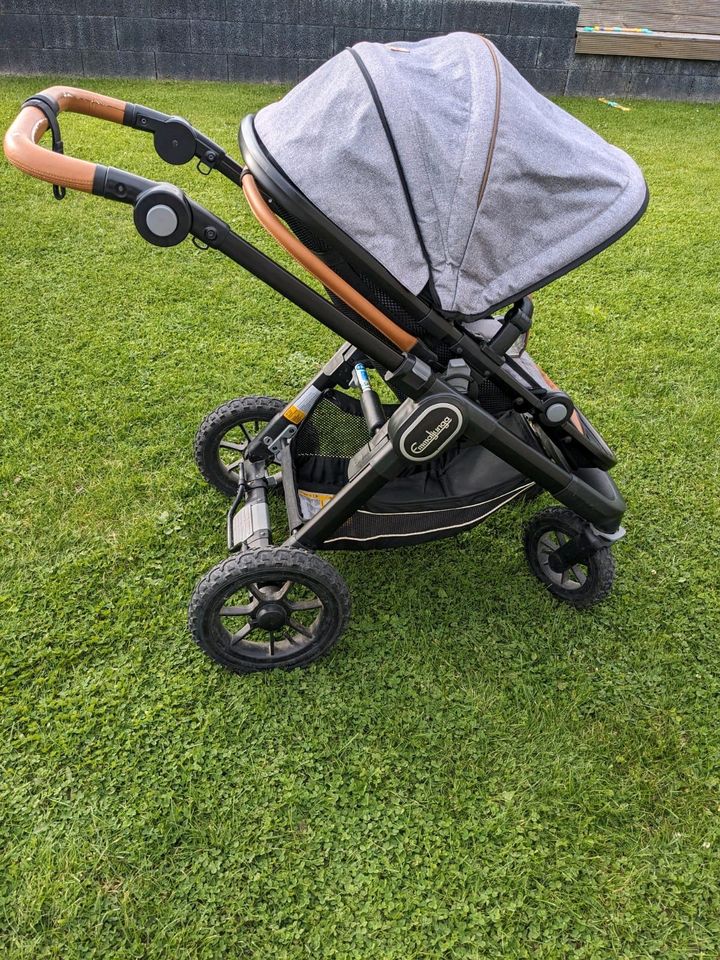 Emmaljunga NXT90 Outdoor Grey Kinderwagen in Wipperfürth