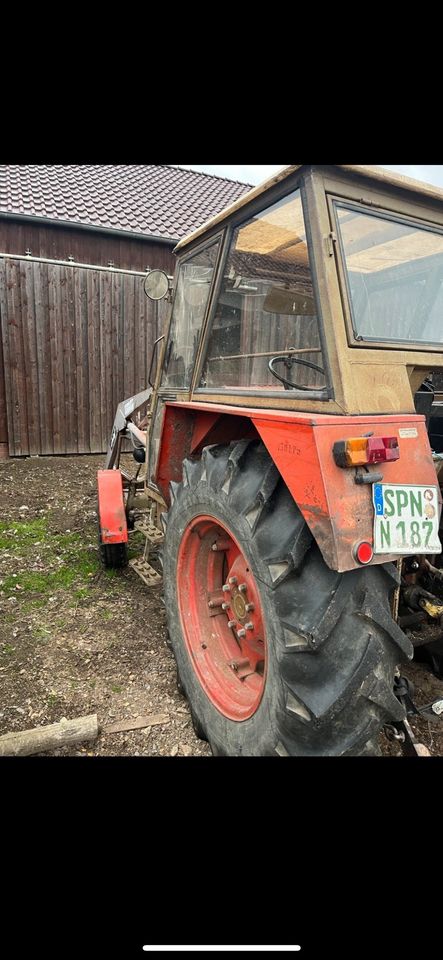 Traktor Zetor 6911 mit Frontlader und Servo in Forst (Lausitz)