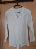 Bluse Damenblus Spitze Krag figur weiß festli eleg Gr. 38 40 neuw München - Allach-Untermenzing Vorschau