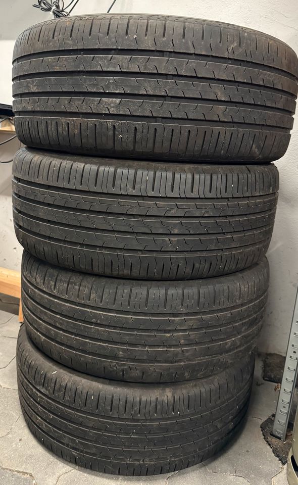 Satz Sommerreifen Continental EcoContact 6 225/45 R18 W in Ankum