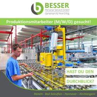 [03] Produktionsmitarbeiter (m/w/d) für die Glasverarbeitung Niedersachsen - Isernhagen Vorschau