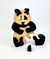 3D Holz Puzzle Pandabär 9Teile*H 18,5 x B 13 cm München - Maxvorstadt Vorschau