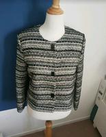 H&M ⭐ Damen Jacke Blazer festlich, Bouclé Gr. 42 Hessen - Haiger Vorschau