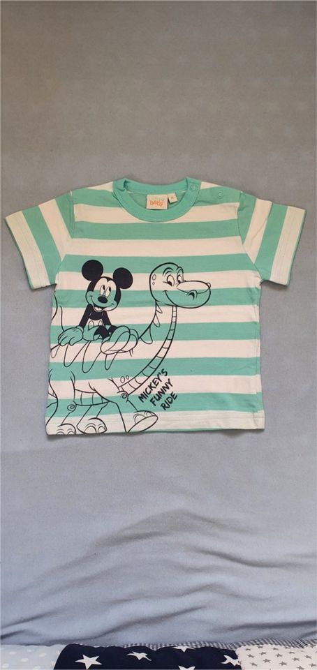 T-Shirt Disney Mickey Mouse neu Gr. 74 in Burkau