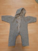 Hessnatur Wollfleeceoverall 74/80 grau-beige Frankfurt am Main - Bonames Vorschau