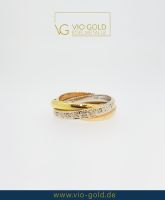 750er Goldring | Gelb,- Weiß,- Roségold mit Brillanten- Vio Gold  G0106 Bayern - Regensburg Vorschau