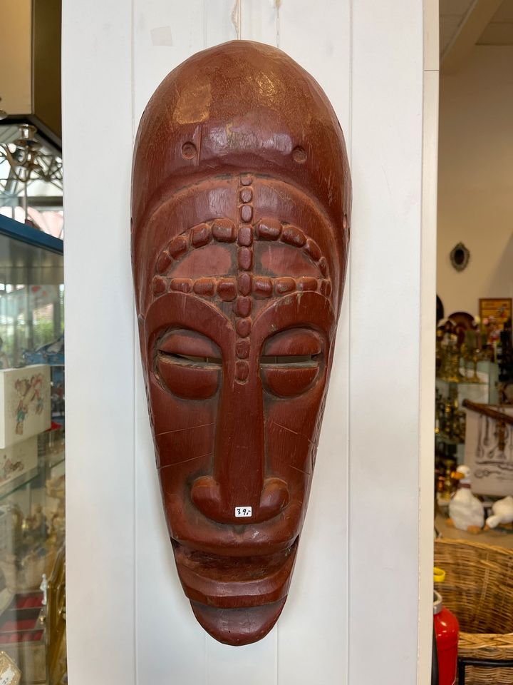 Afrikanische Dekoration  Maske  Holz in Mönchengladbach