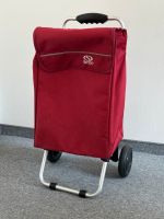 secc Einkaufs-Trolley mit weinroter Tasche Aluminiumgestell Brandenburg - Eggersdorf Vorschau