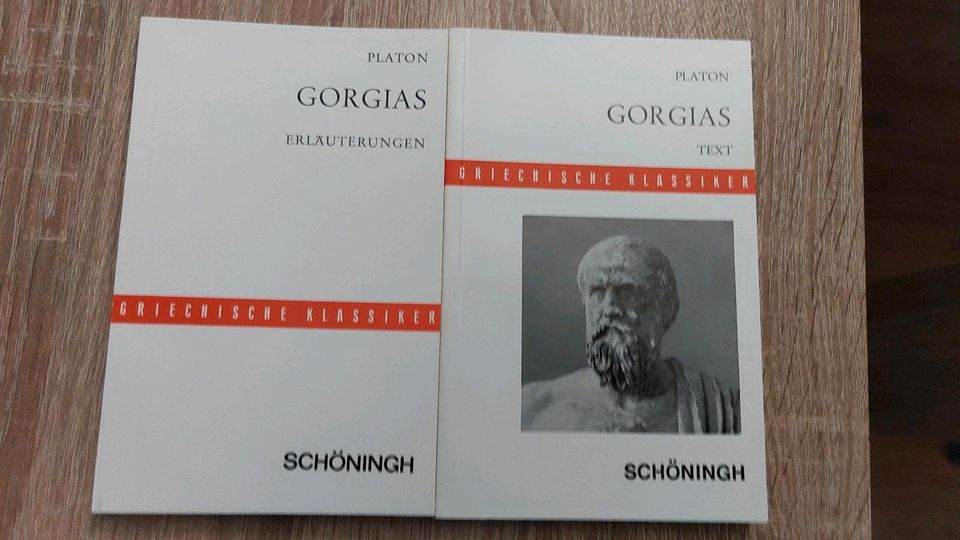 Platon, Gorgias, Text und Erläuterungen, Schöningh in Leipzig