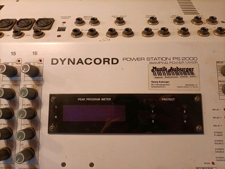 Dynacord PS2000 in Schwarzach b. Nabburg