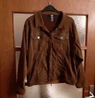 Tredy Jacke,  Blazer, wie neu, cognacbraun, Gr. 48, velour Nordrhein-Westfalen - Bünde Vorschau