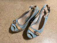 UGG Schuhe Peeptoe Sandalen hellblau Größe 36 München - Schwabing-West Vorschau