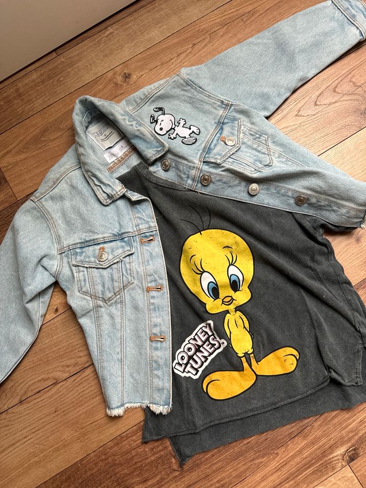 Zara Jeansjacke Peanuts in Köln