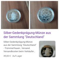 Silber Sammelmünze Trümmerfrauen Dithmarschen - Lunden Vorschau