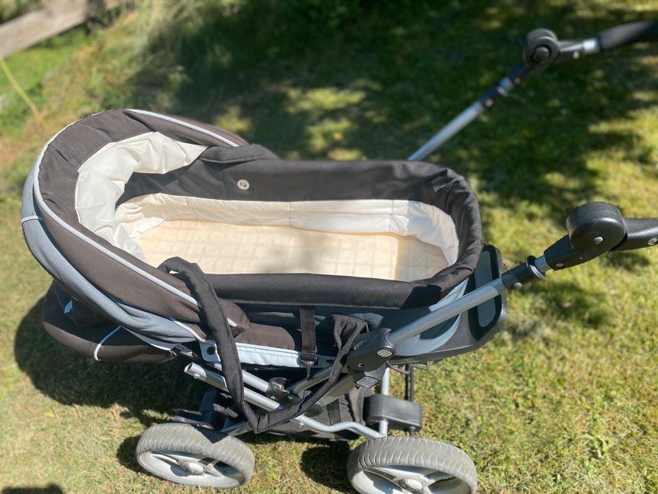 SALE Teutonia Kombi- Kinderwagen/Buggy mit Zubehör (s.Bilder) in Niederrieden