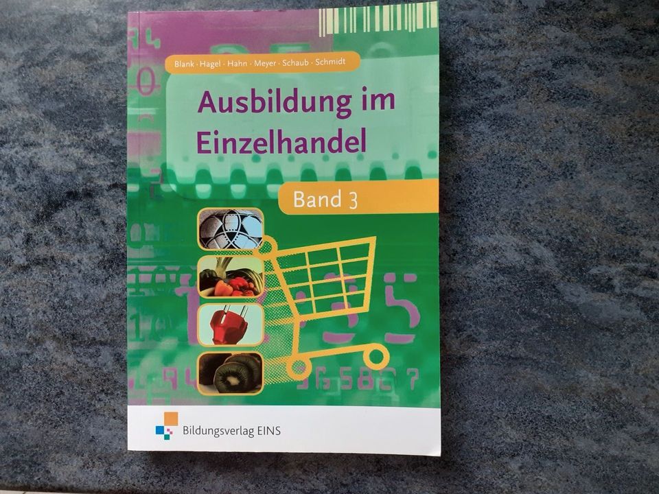 Ausbildung im Einzelhandel, Lehrbuch 3. Lehrjahr in Großpostwitz