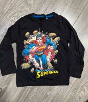 SUPERMAN Langarm Shirt Pullover Gr 110 schwarz München - Pasing-Obermenzing Vorschau