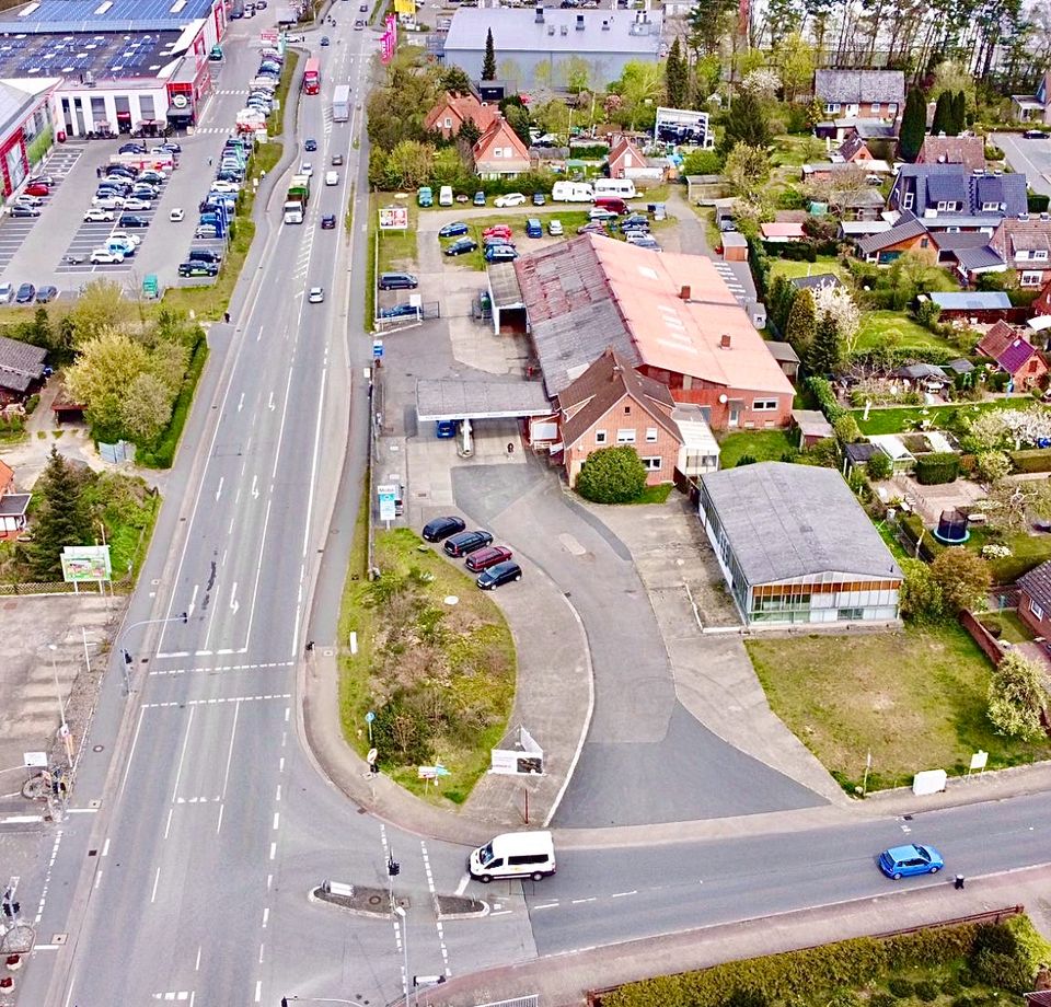 Laden/Geschäft Teil von Gewerbehalle beste Lage an der B209 in Adendorf