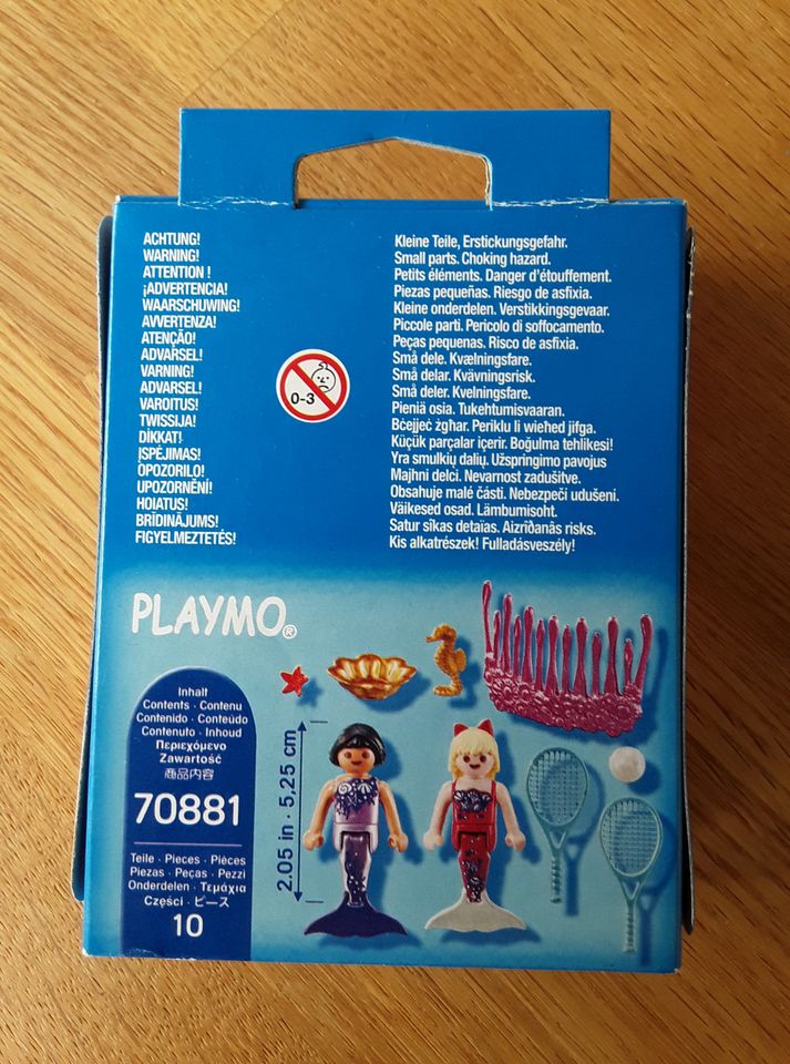 Playmobil Sets, 70881, 70876, neu ungeöffnet, je 2,50 Euro in Tettnang