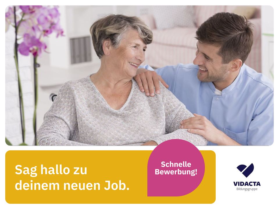 Azubi (m/w/d) Pflegekraft / Fachkraft (VIDACTA Bildungsgruppe) *1000 - 1200 EUR/Monat* in Essen Arzthelferin Altenpflegerin  Altenpfleger Krankenpfleger in Essen