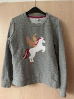 Sweatshirt mit Wende-Pailletten Pegasus * Pullover mit Einhorn Sachsen - Bannewitz Vorschau