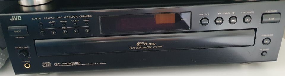JVC XL-F116 Compact Disc Automatic Changer in Ibbenbüren