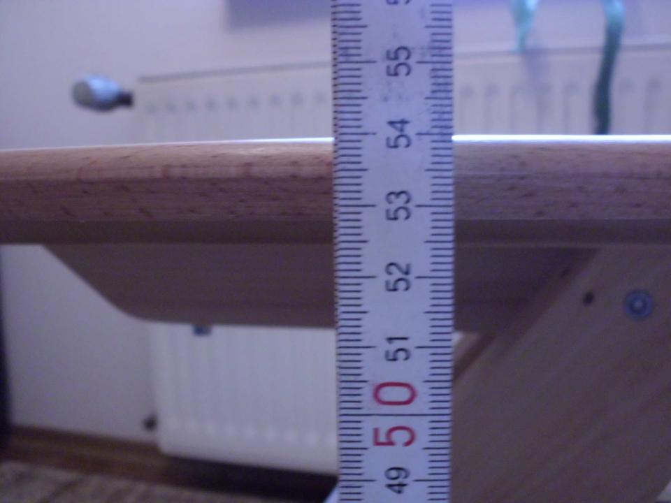 Beistelltisch Couchtisch aus Holz Tisch Oval Wohnzimmertisch in Wachstedt