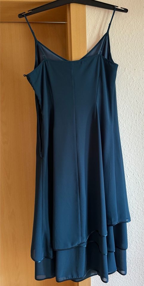 H&M Kleid Gr. 38 petrol in Bruchhausen-Vilsen