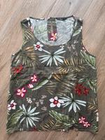 Ärmelloses Shirt Blumen Sommer in grün von only Gr. 38 Baden-Württemberg - Kehl Vorschau