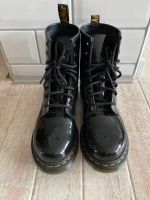 Dr. Martens Stiefel, schwarz/Lack mit Leo-Prägung  * 40 * NEUw Nordrhein-Westfalen - Grevenbroich Vorschau