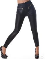 Damen Leder Optik Wet Look Hose Leggings Jeggings glänzend 38-40 Baden-Württemberg - Stutensee Vorschau