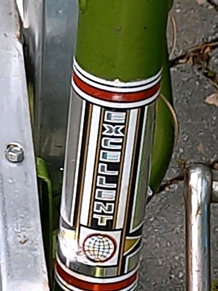 Sehr schönes Klapprad / Faltrad 20", 70er Jahre, grün metallic in Bensheim